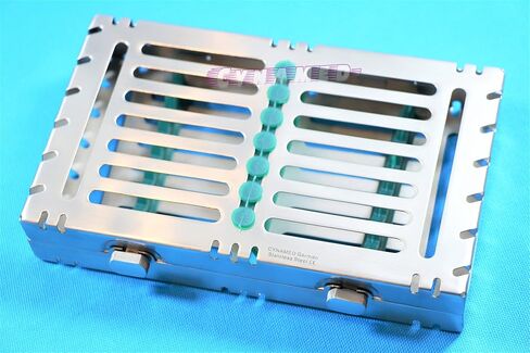 Set of 2pcs German Dental Sterilization Cassette for 7 Instruments Cynamed in Kuwait