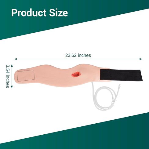Wearable Neck Wound Packing Trainer Kit for Hemorrhage Control Training, Complete Bleeding Control Training Set for EMT, EMS, Tactical, Stop the Bleeding Simulator in Kuwait