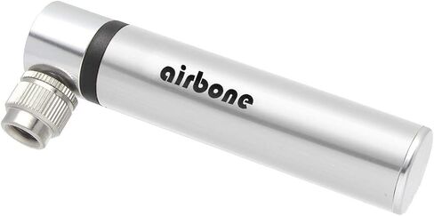 Airbone ZT702 Supernova Ultra-Compact Bicycle Pump for Schrader/Presta (9.9cm) Silver in Kuwait