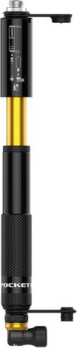 LEZYNE Pocket Drive CO2 Bike Hand Pump with CO2 Chuck - Presta & Schrader Compatible ABS Flex Hose, High-Pressure 160 PSI/11 Bar Aluminum Tire Inflator, Includes Bicycle Frame Mount, 16g Cartridge | co2-bike-pump-systems in Kuwait