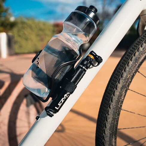 LEZYNE Pocket Drive CO2 Bike Hand Pump with CO2 Chuck - Presta & Schrader Compatible ABS Flex Hose, High-Pressure 160 PSI/11 Bar Aluminum Tire Inflator, Includes Bicycle Frame Mount, 16g Cartridge | co2-bike-pump-systems in Kuwait