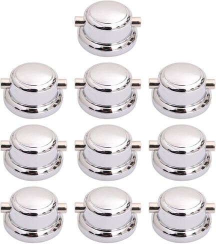 DYNWAVE Drum Lugs Drums Ears with Pads Double End Instrument Accessories Easy Installation Drum Set Hardware Accessories Replacement, 10 Set in Kuwait