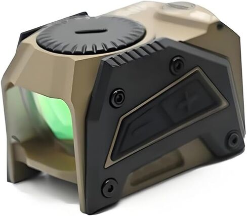 3.3 MOA Motion-Activated Mini Red Dot Compact Reflex Sight，FMC Lens Optics Scope，8 Day & 2 Night Brightness，with MOS/RMR Footprint Plates Base & 20mm Rail Riser Mount，Tan in Kuwait