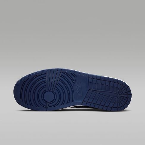Air Jordan 1 Mid Men's Shoes (Blue Void/Summit White/Hot Lava/Pure Platinum) in Kuwait
