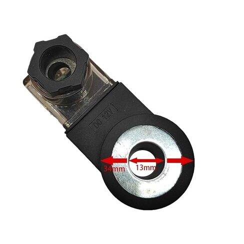 1PCS for Excavator Excavator Accessories 12V Control Valve Solenoid Valve Coil Hole, Inner Diameter 13mm, Height 34mm, with Relay in Kuwait