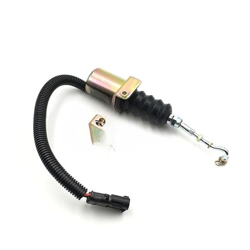 1PCS Suitable for Yc85-8 Flameout Solenoid Valve Engine Flameout Switch Flameout Oil Cut-Off Solenoid Valve Excavator in Kuwait