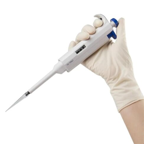 Pipette, Pipette, 10-100uL Single-Channel Pipettors Adjustable Variable Volume Pipettes in Kuwait