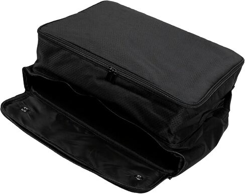 Diydeg Golf Trunk Organizer, Oxford Fabric Water Proof Car Trunk Locker with Separate Ventilated Compartment for Shoe Storage, for Balls, Clothes, Tees and Gloves in Kuwait