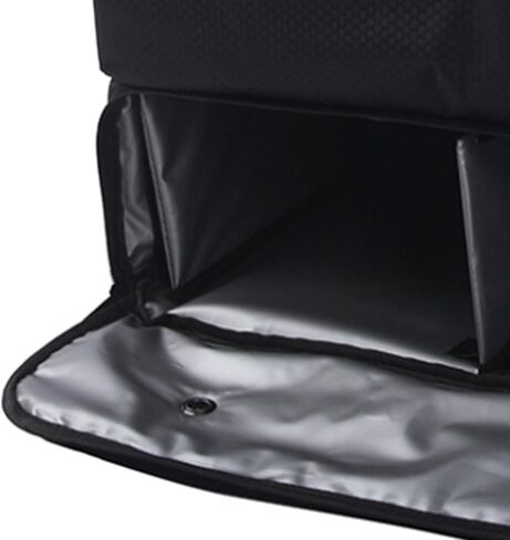 RiToEasysports Golfer Trunk Organizer, Foldable Portable Car Storage Bag with 4 Compartments for Clothes Shoes Accessories in Kuwait