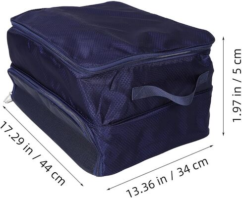 NOLITOY Large Capacity Golf Organizer for Car Trunk with Oxford Cloth Material and Reliable Protection, for Outdoor Sports and Travel, Suitable for Hats and Golf Shoes Storage in Kuwait
