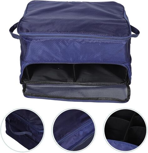 NOLITOY Large Capacity Golf Organizer for Car Trunk with Oxford Cloth Material and Reliable Protection, for Outdoor Sports and Travel, Suitable for Hats and Golf Shoes Storage in Kuwait