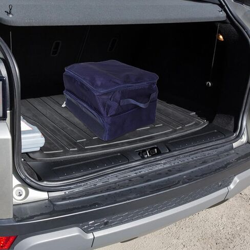 Ciieeo Large Capacity Golf Trunk Organizer Bag Made of Sturdy Oxford Cloth with Easy Carry Handle and Good Protection for Golf Shoes and Hats for Travel and Outdoor Sports in Kuwait