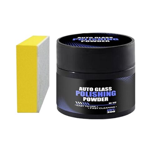 Car Glass Polishing Powder,Invisible Waterproof Restorer | Glass Repair Oil Film Polishing Powder - for Men Dad Husband Son Adults Family Truck SUV Windshield Window Mirror in Kuwait