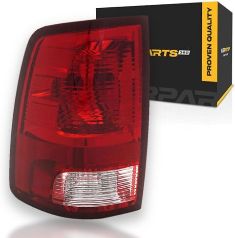 For Ram 1500 Classic 2019 2020 2021 2022 Tail Light Assembly Passenger Side | Rear | CAPA Certified | Standard Type | Clear and Red | Replacement For CH2819124, CH2819124C | 55277414AF in Saudi Arabia
