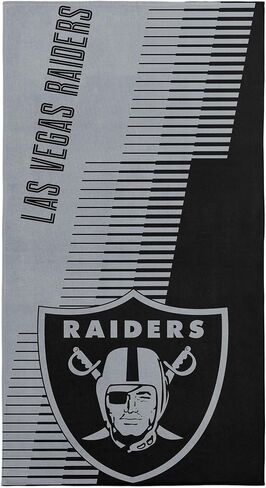 Northwest Las Vegas Raiders NFL Progression Jacquard Beach Towel 36 x 72 Inches in Kuwait