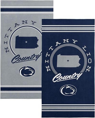 Northwest Penn State Nittany Lions NCAA Homebreak Beach Towel 2 Pack 30 x 60 Inches in Kuwait