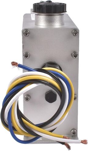 Electric Hydraulic Drum Brake Actuator 1200psi, Extruded Anodized Aluminum Housing with Color Coded Wires, Fast Braking Response for 1-3 Axle Trailers, Compatible with Drum & Disc Brakes in Saudi Arabia