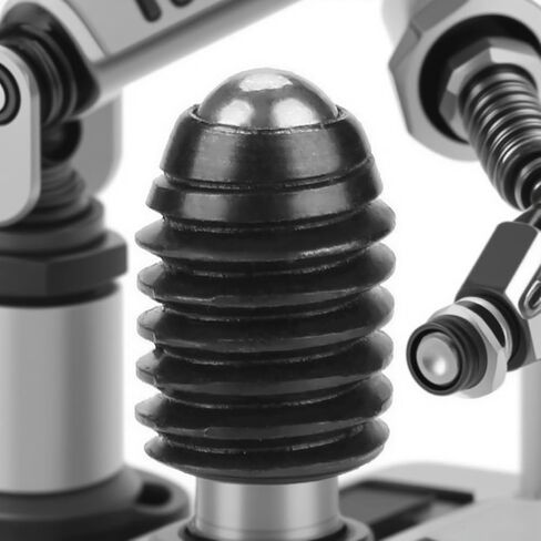 10pcs M6 Screw Thread Ball Plunger Hex Socket Spring Plunger Ball Carbon Steel Ball Spring Plungers Set (M6X8) in Saudi Arabia