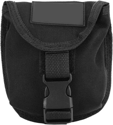 VBESTLIFE 2Kg/3Kg Diving Weight Pocket Replacement Dive Trim Counter Weight Belt Pouch with Quick Release Buckle (Red, Black)(Black 2Kg) in Saudi Arabia