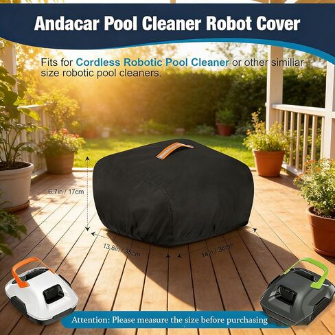 Pool Robot Cleaner Cover for Aquabot Rover 2010-2018, Heavy Duty Pool Vacuum Cover with Drawstring Closure, Tear & Fade Resistant Outdoor Protection in Saudi Arabia