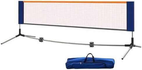 Badminton Net Stand Portable,Freestanding Badminton Posts,with Net and Backpack,Sports Training Equipment for Stadium Beach Drive (One Color Length 310cm) in Kuwait