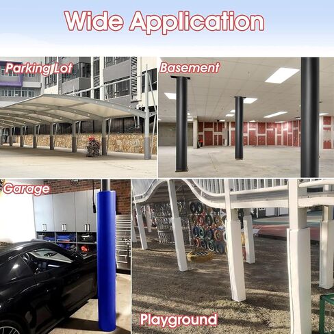 Heavy-Duty Outdoor Sports Pole Padding - All-Weather Safety Wrap for Playground & Gym, Impact-Absorbing Protection for Kids & Athletes in Kuwait