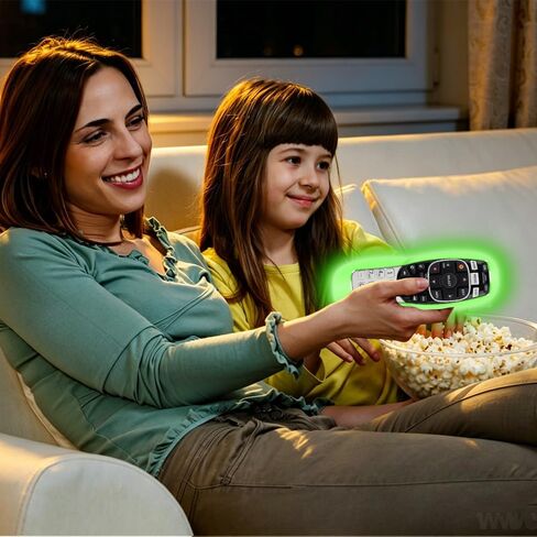 3 قطع حافظة واقية لجهاز التحكم عن بعد DirecTV RC73، غطاء من السيليكون لجهاز التحكم عن بعد بديل متوافق مع DirecTV RC70، RC70H، RC71، RC71H، RC72RC73B-Glow Green ، Glow Blue ، Red in Kuwait