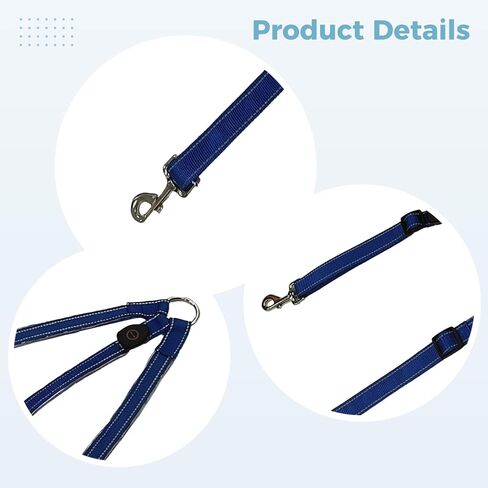 LED Light Horse Breastplate, Adjustable Nylon Horse Tack with Blue Light, Waterproof USB Rechargeable Design for Night Riding, Parades and Shows, Adjustable Sizes in Kuwait