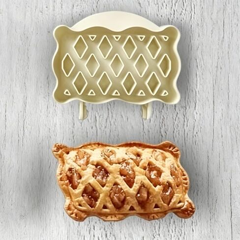 Dough Presser Mini Pie Mold Kitchen Baking Tool for Dumplings Empanadas Pastries RECTANGULAR in Kuwait