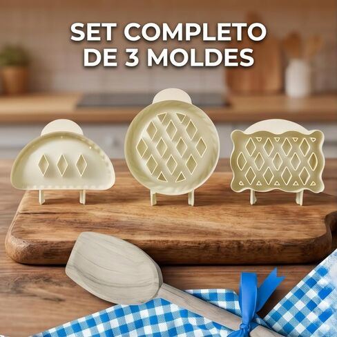 Dough Presser Mini Pie Mold Kitchen Baking Tool for Dumplings Empanadas Pastries RECTANGULAR in Kuwait