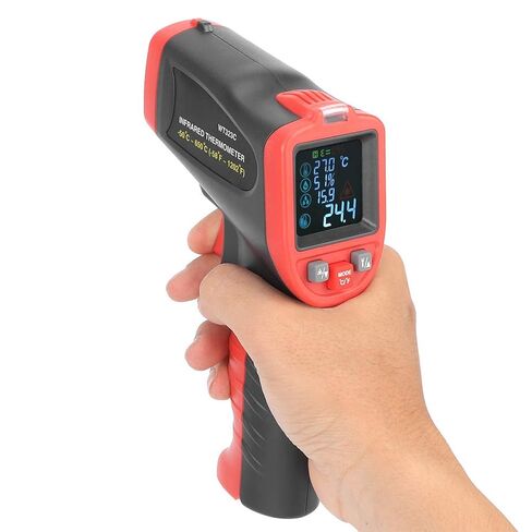 ميزان حرارة رقمي مع شاشة LCD -50 إلى 650 لفرن الطعام وشواية اللحم والشواء والمطبخ والاستخدام الصناعي in Kuwait