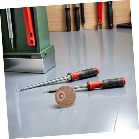NUOBESTY 2pcs Tungsten Steel Grinding Head for Car Wheels and Jewelry Polishing, High Precision Abrasive Drill Bits Compatible with Equipment, for Tire Repair Buffing Wheel Tool in Kuwait