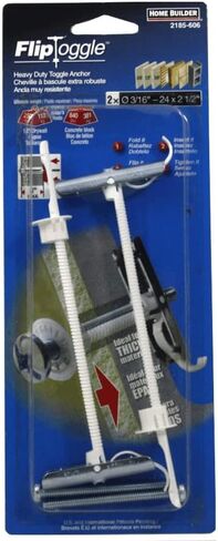 مسمار تبديل الوجه Cobra Anchors FlipToggle 420S، 3/16-24 بوصة، 2-1/2 بوصة L in Kuwait