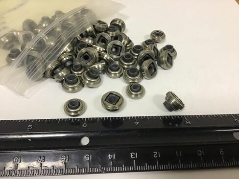 Qty (10) 10-32 Stainless Floating Clinch Nuts, LAC-032-2 in Kuwait