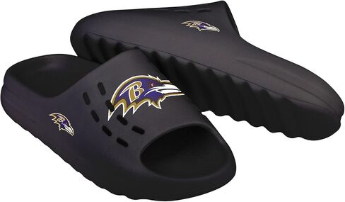 FOCO Baltimore Ravens NFL Big Logo Chunky Slide - S in Kuwait