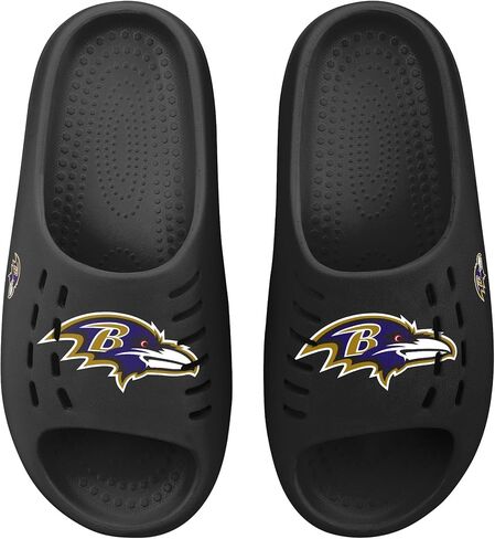 FOCO Baltimore Ravens NFL Big Logo Chunky Slide - S in Kuwait