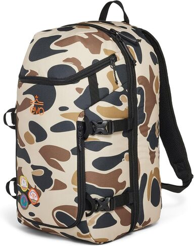 evo 40L Kids Boot Pack Backpack, Ski & Snowboard Gear Bag with Helmet Storage & Padded Straps in Kuwait