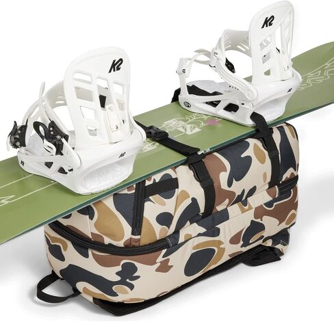 evo 40L Kids Boot Pack Backpack, Ski & Snowboard Gear Bag with Helmet Storage & Padded Straps in Kuwait