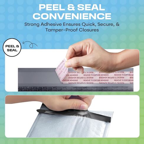 Arctic White Bubble Mailers 6x10 Poly Padded Envelopes #0, 500 Pack | Fits Cards, CDs & Small Items, Self-Seal Closure, Cushioned Protection, Water-Resistant Poly, Bulk Pack for Small Business in Kuwait