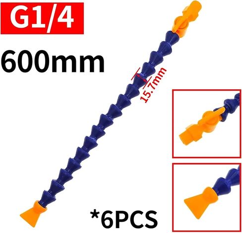cnc milling machine mist cooling. 600mm Round Nozzle 1/4 3/8 1/2 for CNC Machine Lathe Milling Cooling Tube Flat(1/4 Flat Switch 6PCS) in Kuwait