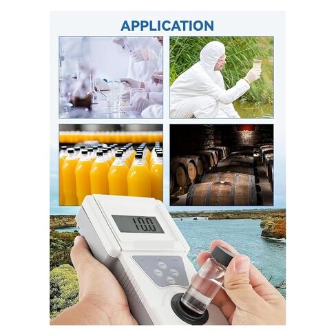Water Turbidity Analyzer, Digital Turbidity Meter Turbidimeter Portable Water Accordance in Kuwait