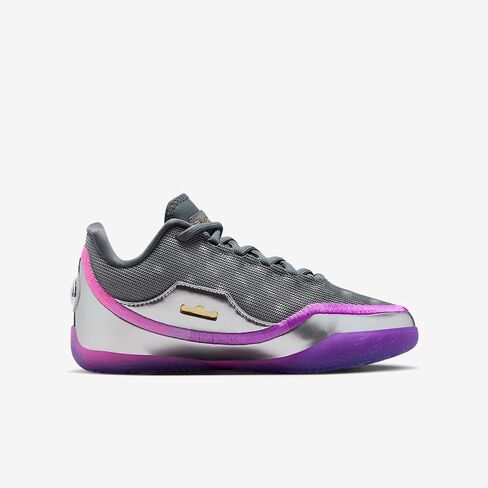 Nike Lebron XXIII Bubble Boy Big Kids' Basketball Shoes (Cool Grey/Metallic Silver/Black) Size 7 in Kuwait