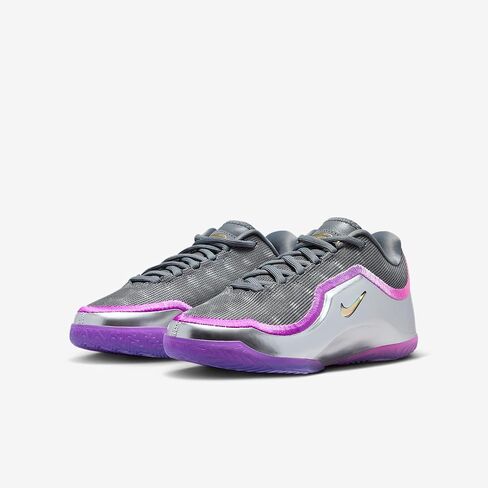 Nike Lebron XXIII Bubble Boy Big Kids' Basketball Shoes (Cool Grey/Metallic Silver/Black) Size 7 in Kuwait
