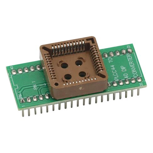 PLCC44 إلى DIP40 العالمي مبرمج IC مأخذ توصيل محول تستر رقاقة مقبس بسيط محول عالمي in Kuwait