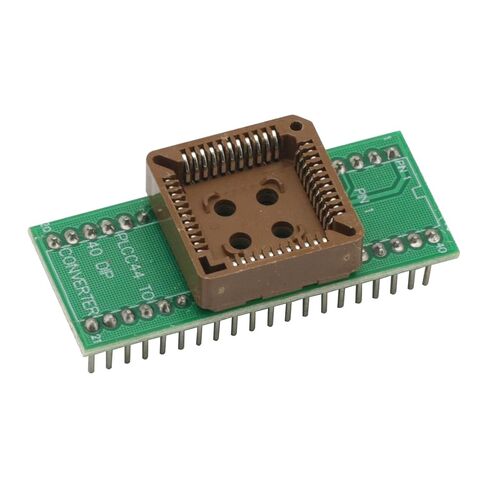 PLCC44 إلى DIP40 العالمي مبرمج IC مأخذ توصيل محول تستر رقاقة مقبس بسيط محول عالمي in Kuwait
