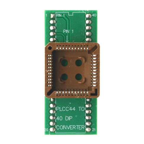 PLCC44 إلى DIP40 العالمي مبرمج IC مأخذ توصيل محول تستر رقاقة مقبس بسيط محول عالمي in Kuwait