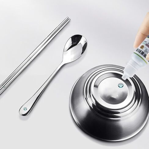 Stainless Steel Test Liquid, 15ml Detection Reagent, Rapid Tableware with Analysis Solution, Inspection Utility with Easy Use, Compact Accessory, Portable Pack for Material Testing Kitchen Lab in Kuwait