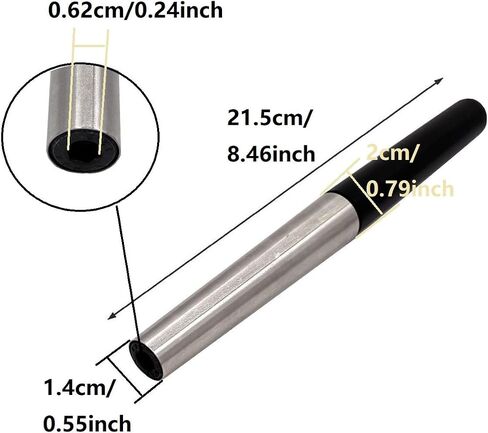 Jiayouy Wind Instrument Dent Removal Repair Tool Stainless Steel Dent Removal Roller with Plastic Handle in Kuwait