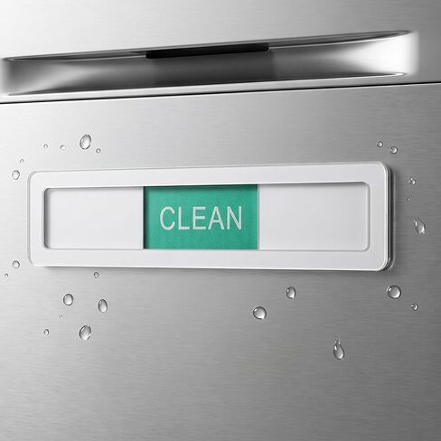 Kisangel 2Pcs Dishwasher Magnet Clean Dirty Sign: Dishwasher Status Indicator - Clean Dirty Running Sign Slider - 3 Options Slide to Show Statue for Dish Washer in Kuwait