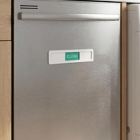 Kisangel 2Pcs Dishwasher Magnet Clean Dirty Sign: Dishwasher Status Indicator - Clean Dirty Running Sign Slider - 3 Options Slide to Show Statue for Dish Washer in Kuwait